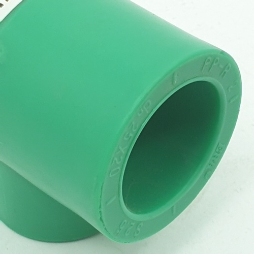 ERA ข้อต่อสามทางลด PPR 3/4x1/2(25mm)x(20mm) สีเขียว