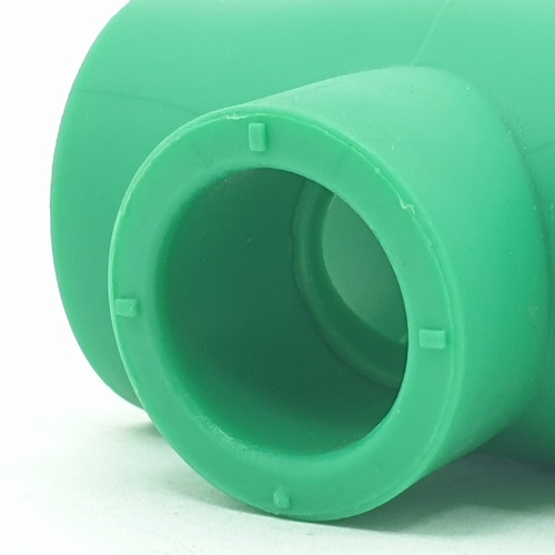 ERA ข้อต่อสามทางลด PPR 3/4x1/2(25mm)x(20mm) สีเขียว