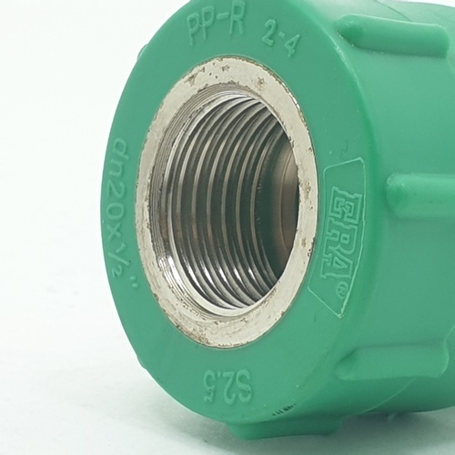 ERA ข้องอเกลียวใน PPR 1/2(20mm)x1/2(20) รุ่น PRE03 สีเขียว