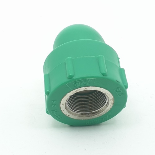 ERA ข้องอเกลียวใน PPR 1/2(20mm)x1/2(20) รุ่น PRE03 สีเขียว