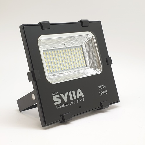 โคมฟลัดไลท์ LED รุ่น HQ-LT30WTGD65 เดย์ไลท์ SYIIA ดำ