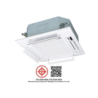 MITSUBISHI HEAVY DUTY เครื่องปรับอากาศ 4 ทิศทาง ขนาด 24570 BTU (Inverter) รุ่น FDT71YA-W1 สีขาว