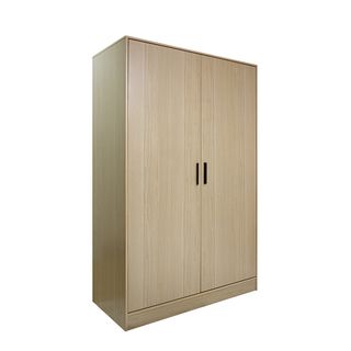 DELICATO ตู้เสื้อผ้า 4 ฟุต 2 บานประตู รุ่นอแมนด้า ขนาด 119x54x179 ซม.สีบีช