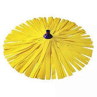 Scotch-Brite ม็อบถูพื้นไมโคไฟเบอร์ หัวจุก 10 นิ้ว  ขนาด 7x161x8 ซม. สีเหลือง