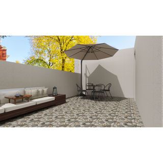 Marbella กระเบื้องเซรามิคปูพื้น 16x16 นิ้ว รุ่น FJL405 Matt (12P)