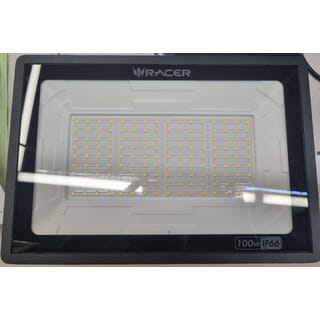 RACER โคมไฟแอลอีดี ฟลัดไลท์ รุ่นลูน่า 100วัตต์ แสงเหลือง IP66