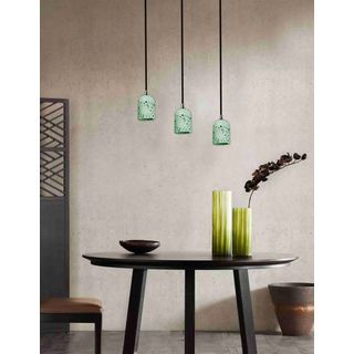 EILON ขั้วห้อยหลอดไฟ ขั้ว E27 รุ่น ML-20039 สีเขียว