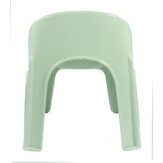 SUMMER SET เก้าอี้พลาสติกพนักพิง  รุ่นแฟนซี FT-224/A สีเขียว