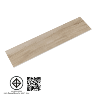 Marbella กระเบื้องปูพื้นลายไม้ 20x100x0.98cm. รุ่น 215  (1.2 ตร.ม./กล่อง) (6แผ่น) A.