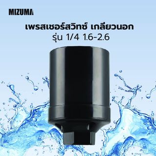 MIZUMA เพรสเชอร์สวิทซ์ เกลียวนอก 1/4 1.6-2.6