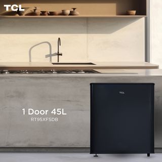 TCL ตู้เย็นมินิบาร์ ขนาด 1.7คิว รุ่น RT95XFSDB สีดำ