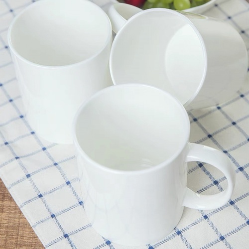 AILO แก้วเซรามิค 8 ซม. 350 มล. DAINA  สีขาว