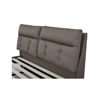 (1/3) TRUFFLE เตียงนอนหัวเบาะ รุ่น PROVENCE-B ขนาด 180x200 ซม. (6ฟุต) สีเบจ