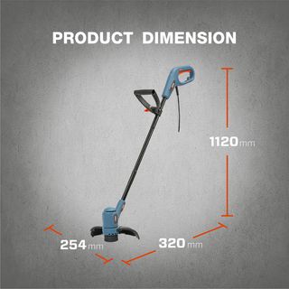 SENIX เครื่องเล็มหญ้าไฟฟ้า ขนาด 250 มม. 300W (พ่วงสายไฟ 8 เมตร) รุ่น GTE3.O-L-EU สีน้ำเงิน - ดำ