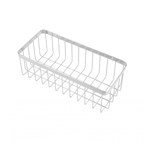 Iris  ตะแกรงชั้นวางของอเนกประสงค์สแตนเลส รุ่น เวนิส PQS-TQ-207 ขนาด 31x14x10 ซม.