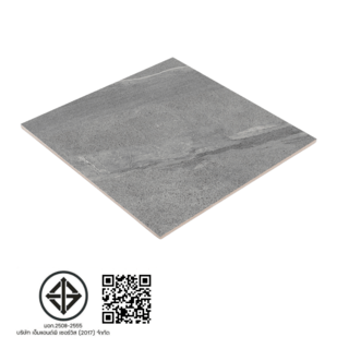 Marbella กระเบื้องเซรามิคปูพื้น 16x16 นิ้ว รุ่น แม็คนั่ม เกรย์ 2071609-G Matt (12P)