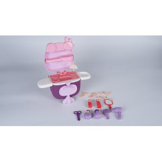TOYS ของเล่นชุดกระเป๋าอุปกรณ์เสริมสวย # 1901-3 ขนาด 20.5x16.5x18 ซม.