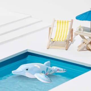 TOYS แพปลาโลมาเป่าลม รุ่น 58535NP ขนาด 175x66x25 ซม.