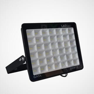 GATA โคมฟลัดไลท์ LED 200W เดย์ไลท์ สีดำ