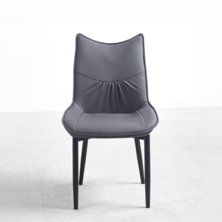 (1/2)PULITO  เก้าอี้รับประทานอาหาร รุ่่น DESTA-GY ขนาด 55x50x89 ซม. สีเทาเข้ม