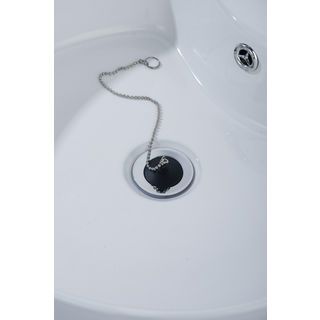 Iris สะดืออ่างล้างหน้าแบบสายโซ่ 2 ตอน รุ่น SSZX-CH สีโครม