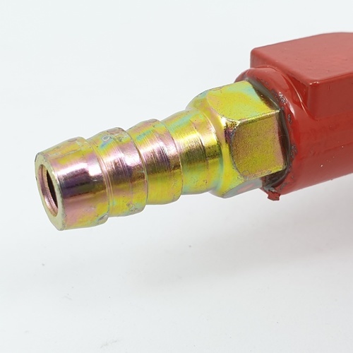 CLOSE หัวปรับแก๊สแรงดันสูงพร้อมสาย 1.5 เมตร HPR-15 H/SET สีแดง