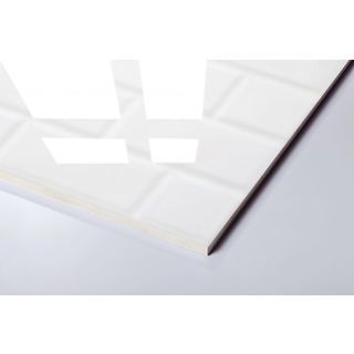 Marbella กระเบื้องเซรามิคปูผนัง 10x16 นิ้ว รุ่น บริค-ไวท์ SRE2509 (N) Gloss (15P)