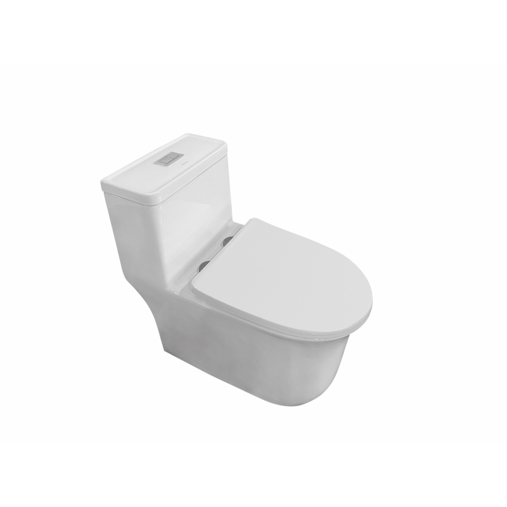 Verno ฝารองนั่งโถสุขภัณฑ์ U shape Soft close รุ่น 8081