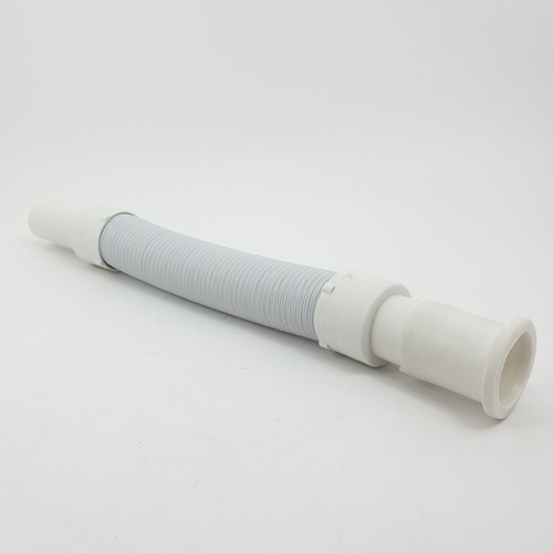 Iris ท่อย่นน้ำทิ้งแบบยืดหดได้ พลาสติก รุ่น  XS-1901-19  ขนาด 80 ซม. สีขาว