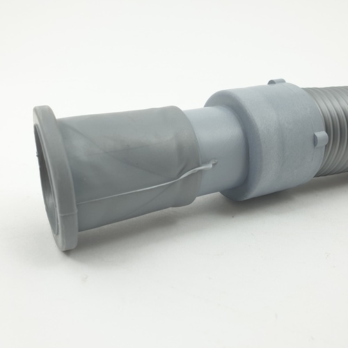 Iris ท่อย่นน้ำทิ้งแบบยืดหดได้ พลาสติก รุ่น XS-1901-20 ขนาด 80 ซม. สีเทา