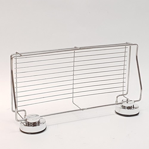 ชั้นวางของสเตนเลส แบบดูดติดผนัง รุ่น ZXYC003 ขนาด 15 x 35 x 13.5 cm.