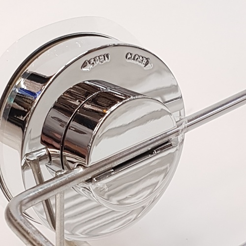 ชั้นวางของสเตนเลส แบบดูดติดผนัง รุ่น ZXYC003 ขนาด 15 x 35 x 13.5 cm.