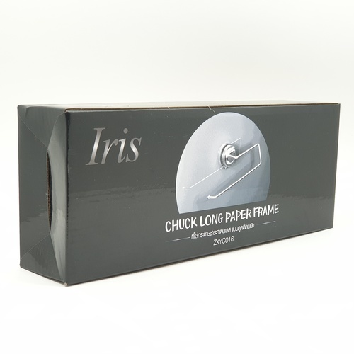 Iris ที่ใส่กระดาษชำระสเตนเลส แบบติดผนังสูญญากาศ รุ่น ZXYC016 ขนาด 10 x 29.5 x 7.5 cm. ขนาด 10 x 29.5 x 7.5 ซม. สีโครเมี่ยม