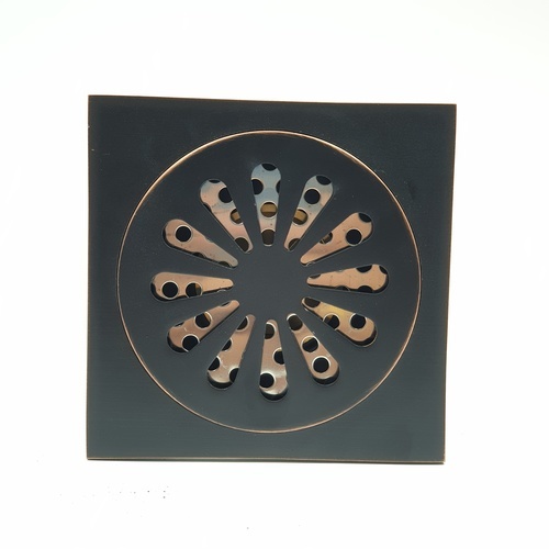 Iris ตะแกรงกันกลิ่น-กันแมลงทองเหลืองชุบ รุ่น BLj-8821   สีดำแมท