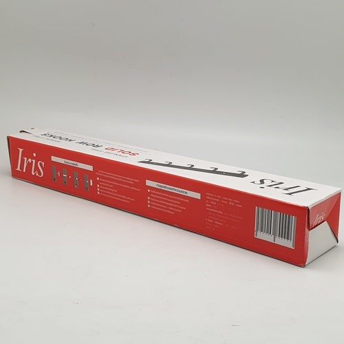 Iris ขอแขวนผ้าสแตนเลส 5 ขอ รุ่น SF-15   สีดำ