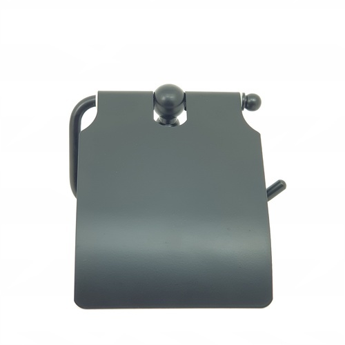 Iris ที่ใส่กระดาษชำระ แบบมีฝาปิด รุ่น แมมบา GFD-ZH04   สีีดำ