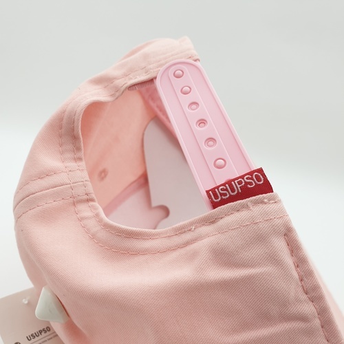 USUPSO หมวกแก๊ปเด็กหมีน้อย (สีชมพู)