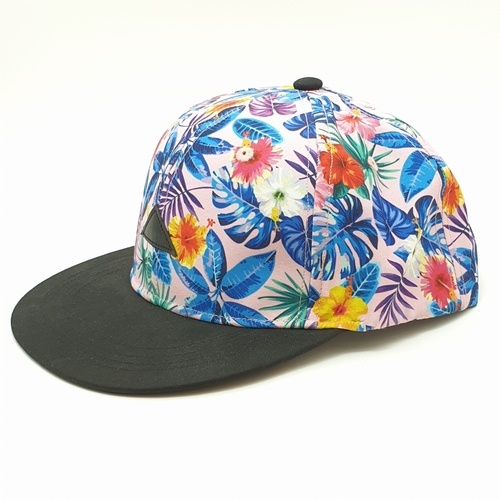 USUPSO หมวก Plant Flat -ดำ