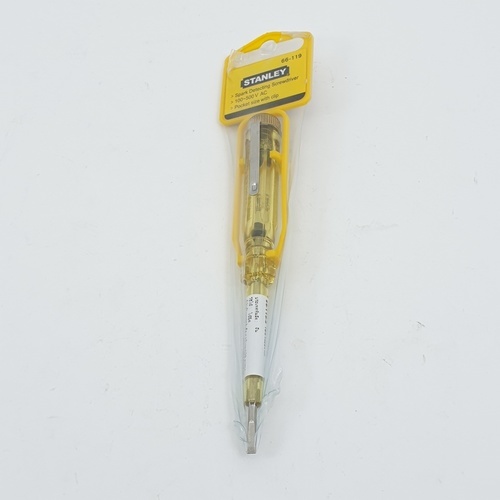 STANLEY ไขควงลองไฟ 100-500V รุ่น 66-119 127MM.