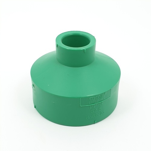 ERAข้อต่อตรงลด  PPR 2x3/4(63mm)x(25mm) สีเขียว