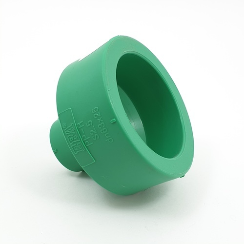 ERAข้อต่อตรงลด  PPR 2x3/4(63mm)x(25mm) สีเขียว