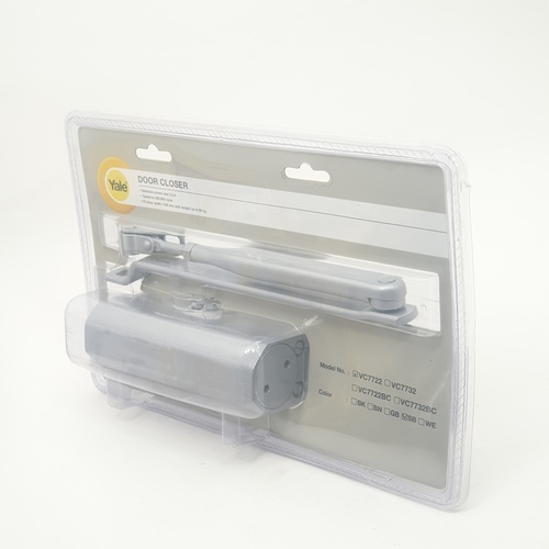 YALE โช๊คอัพประตู รับน้ำหนัก 40-80 กก.รุ่น VC7722-SB สีบรอนซ์