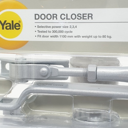 YALE โช๊คอัพประตู รับน้ำหนัก 40-80 กก.รุ่น VC7722-SB สีบรอนซ์