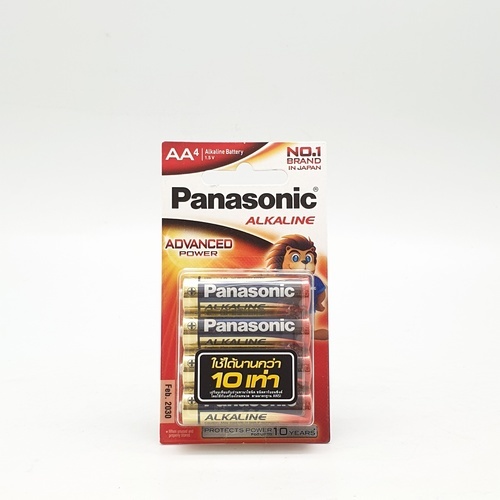 ថ្មថត PANASONIC ALKALINE LR6T/4B AA4