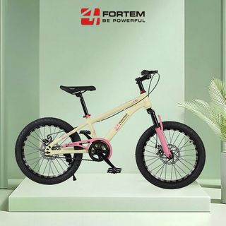 FORTEM จักรยานเด็กเสือภูเขา รุ่น Luna-01 ขนาด 20 นิ้ว  สีขาว-ชมพู