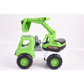 TOYS ของเล่นรถตัก สีเขียว#6003(37.5x17.5x25ซม.)
