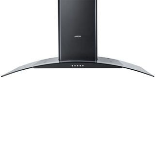 MEXเครื่องดูดควันกระโจมทรงกระจกโค้ง สีดำ รุ่น MC390BV	