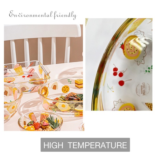 
ADAMAS ถาดอบแก้วทรงรี 17.5x25.5x5.8 ซม. SWEETY