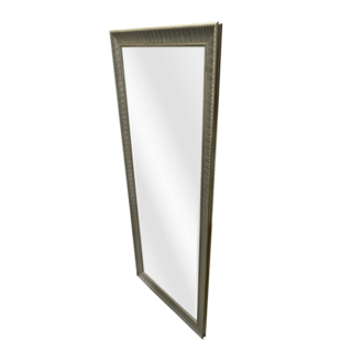 NICE กระจกมีกรอบ (PS) ขนาด 60x150 ซม. รุ่นหลุยส์ P2956WK-60150 สีเงินเมทัล