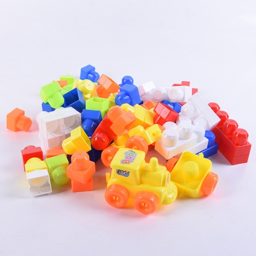 TOYS ชุดตัวต่อกล่องสนัข 70ชิ้น #6653-48 (27x16x33ซม.)